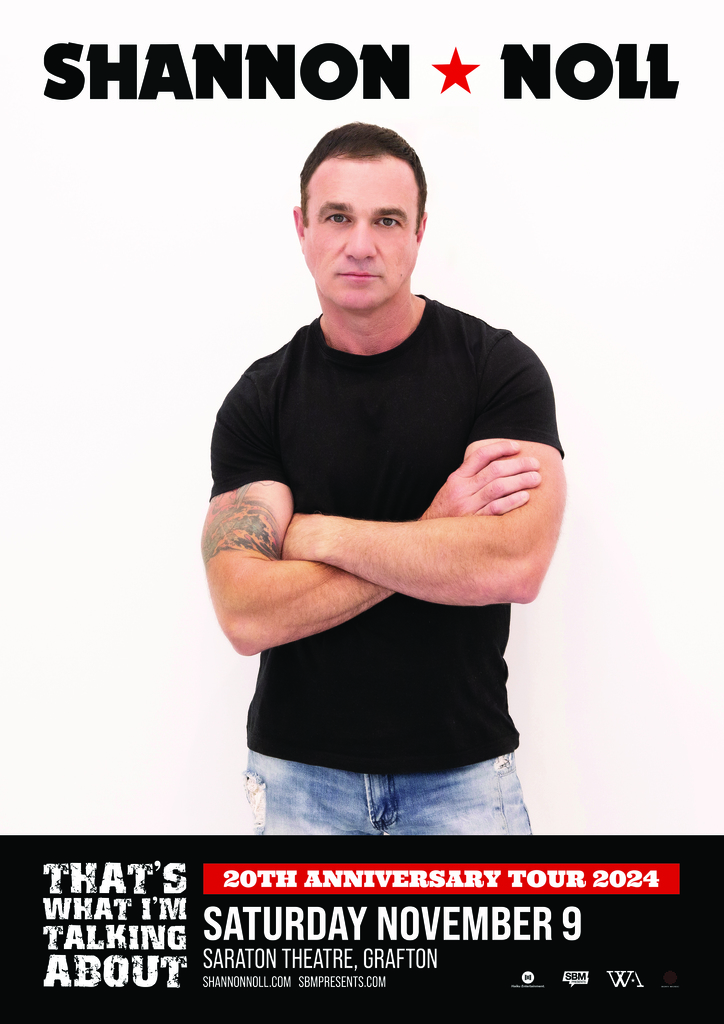 Shannon Noll 'That's What I'm Talking About' 20th Anniversary Tour 2024